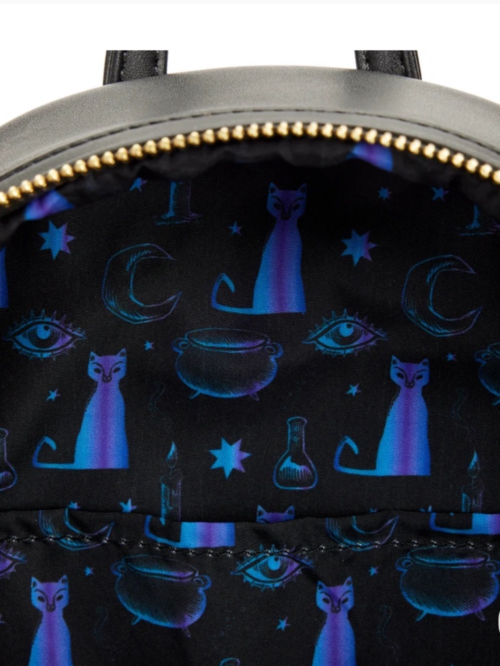 Loungefly Disney Hocus Pocus Binx Pocket Mini Backpack - Picture 5 of 10